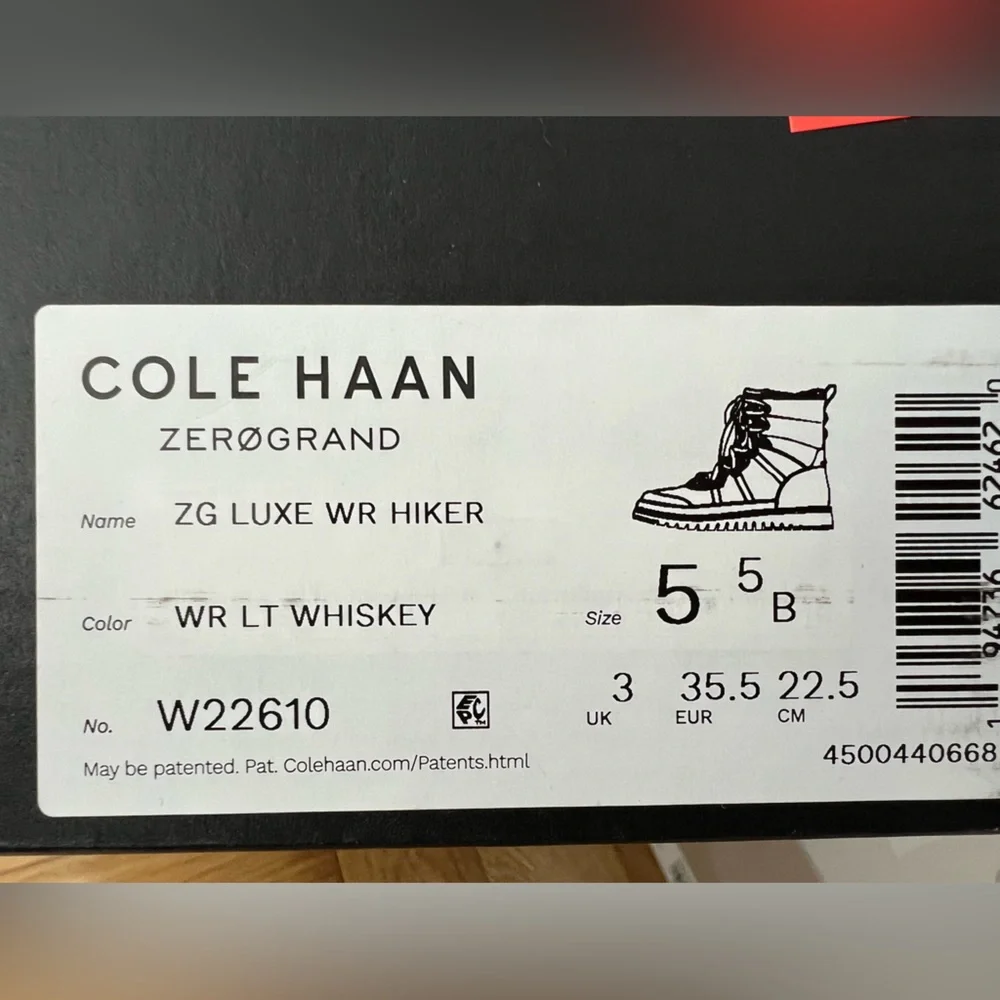 Cole Haan Zerogrand Luxe Hiker Suede Hiking Boots in Light Whiskey